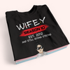 Couple Custom Shirt Hubby And Wifey Personalized Gift