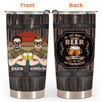 Veteran Custom Tumbler We Just Want To Drink Beer And Ignore All Of My Old Men Problems Personalized Gift