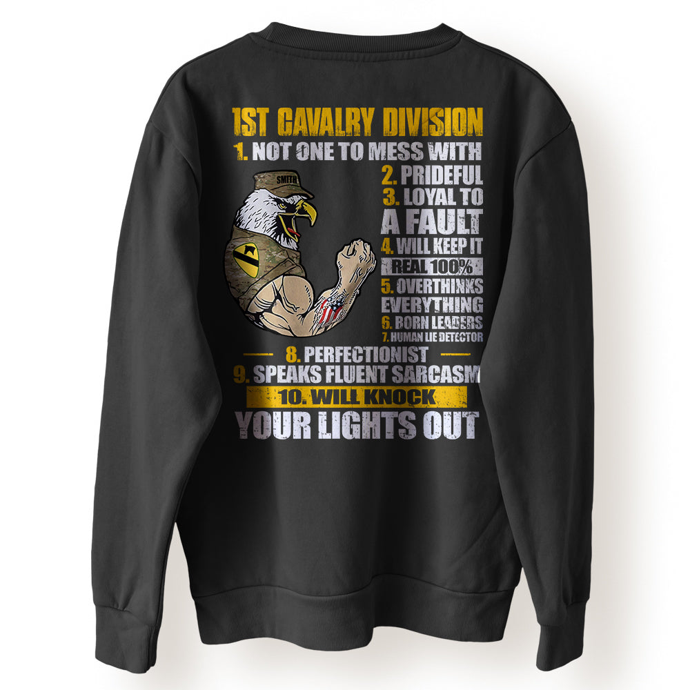 Army Veteran Custom Shirt Not One To Mess With Personalized Gift