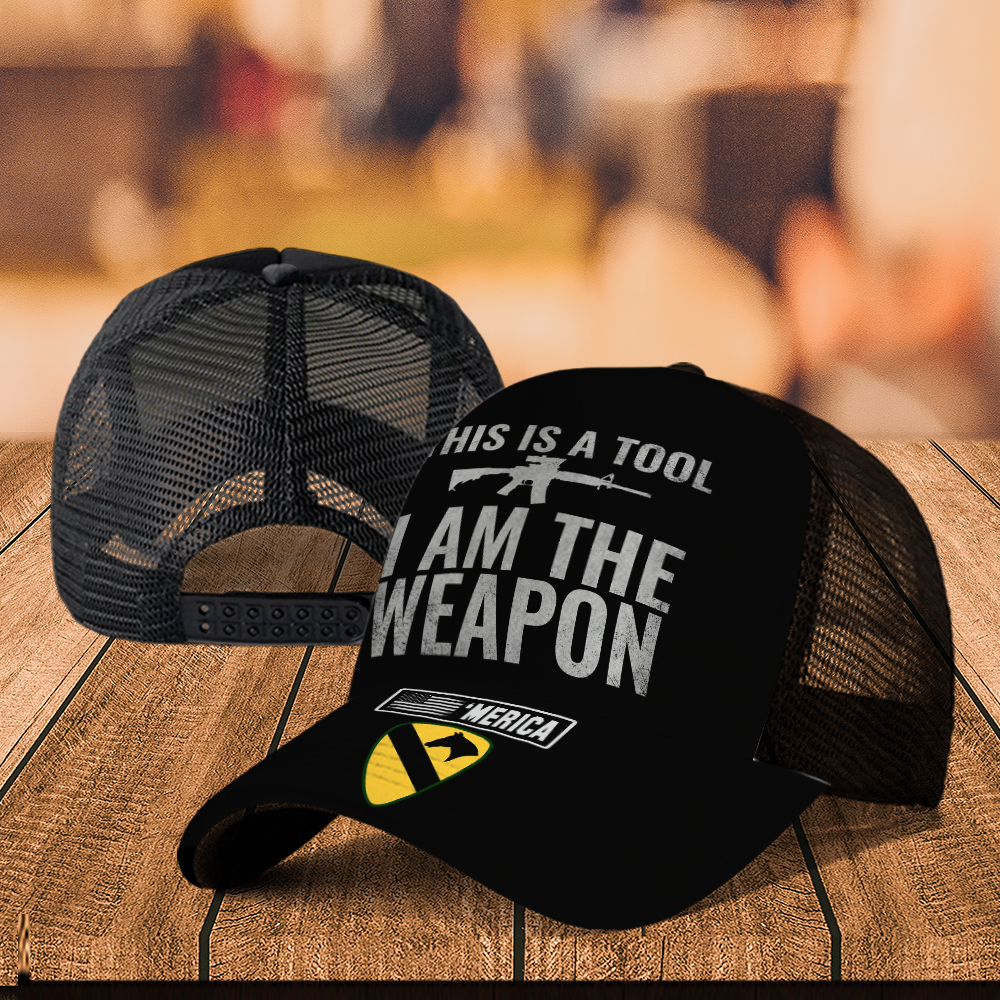 Veteran Custom Cap This Is A Tool I Am The Weapon Personalized Gift