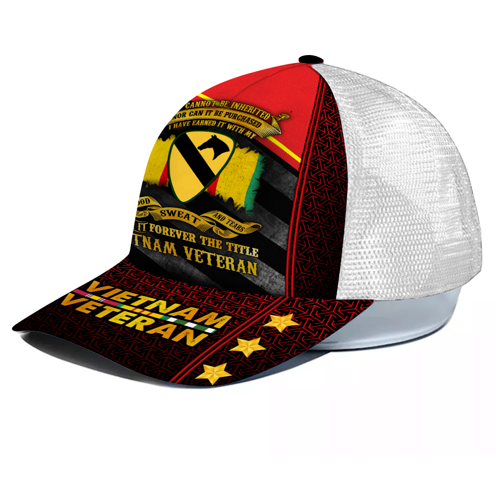 Veteran Custom Cap I Own It Forever The Tittle Vietnam Veteran Personalized Gift