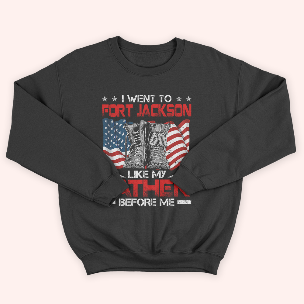 Veteran Custom Shirt I Went To Military Base Like My Father Before Me Personalized Gift