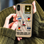 Veteran Custom Phone Case Military Base Been There Done That and Damn Proud Of It Personalized Gift