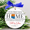 New Home Custom Ornament Our First New Home Personalized Gift