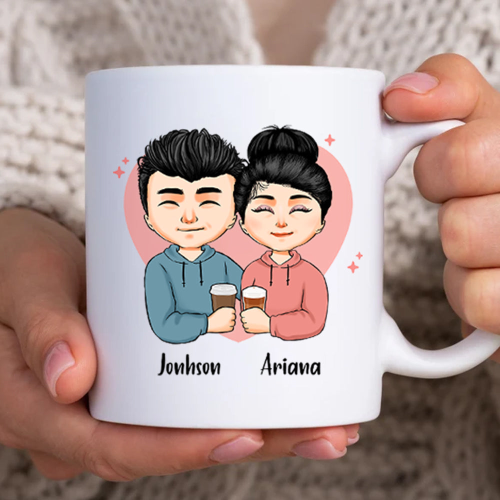 Funny Couple Custom Mug I Want To Ki** You Personalized Gift