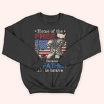 Veteran Custom Shirt Home Of The Free Because My Father Is Brave Personalized Gift