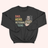 Veteran Custom Shirt Dad Hero Veteran Legend Personalized Gift for Father&#39;s Day