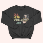 Veteran Custom Shirt Dad Hero Veteran Legend Personalized Gift for Father's Day