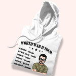U.S Veteran Custom Shirt World War II Tour Personalized Gift