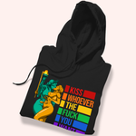 Pride Month Custom Shirt Kiss Whoever The Fuck You Want Personalized Gift