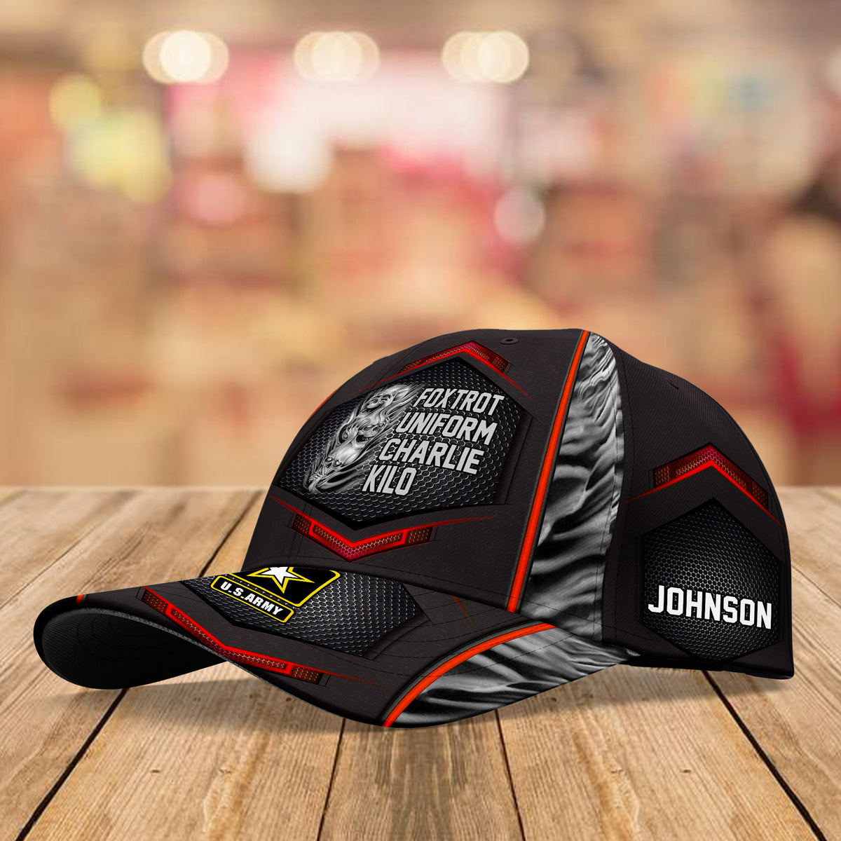 Veteran Custom Cap NATO Alphabet Personalized Gift