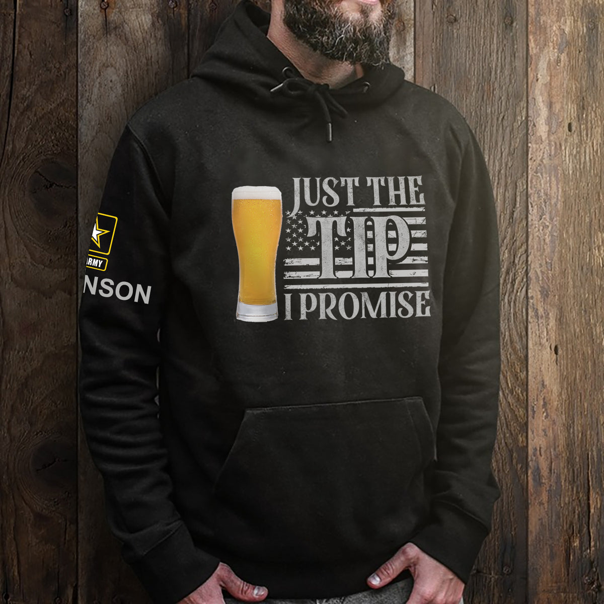 Veteran Custom All Over Printed Shirt Just The Tip I Promise Personalized Gift