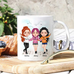 Sister Custom Mug I Hope We're Sisters Until We Die And Stay Ghost Sisters Personalized Gift