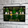 Irish Pub Custom Metal Sign Drinks Good Friends And Blarney Patrick&#39;s Day Personalized Gift