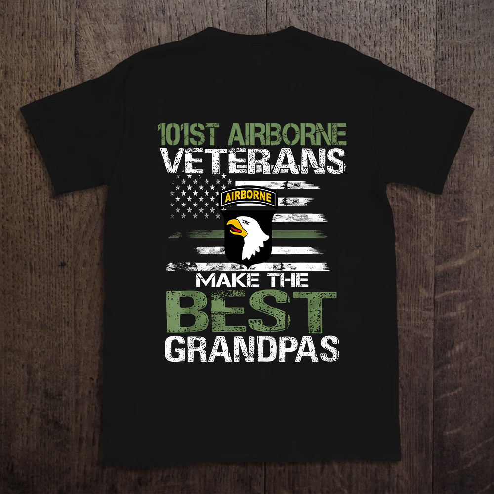 Veteran Custom Shirt Veteran Make The Best Grandpas Personalized Gift