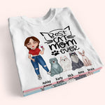 Cat Custom Shirt Best Cat Mom Ever Personalized Gift