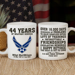 Retired Veteran Custom Mug Personalized Gift