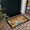 Couple Custom Doormat Home Of Mr Right And Mrs Always Right Personalized Family Gift