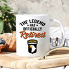 Veteran Custom Mug The Legend Has Offcially Retired Personalized Gift