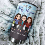 Coworker Custom Tumbler Work Friends Are Irreplaceable Personalized Colleague Gift