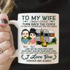 Camping Couple Custom Mug Find You Sooner Love You Longer Personalized Gift