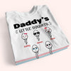 Dad Custom Shirt Daddy&#39;s Little Squirts Personalized Gift