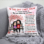 Couple Custom Pillow The Day I Met You I Have Found The One My Soul Loves Personalized Gift