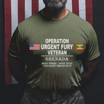 Veteran Custom Shirt Operation Urgent Fury Personalized Gift