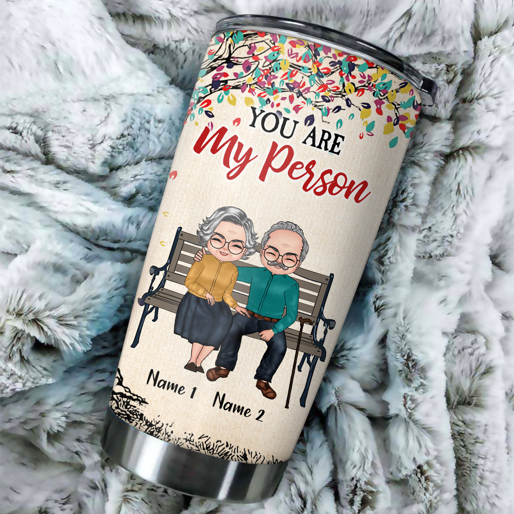 Couple Custom Tumbler You Are My Person You Complete Me Make Me Better Personalized Gift For Him Her