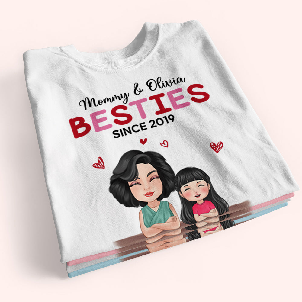 Mom And Kid Custom Shirt Best Friends Since Personalized Gift