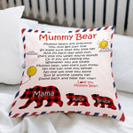 Mom Custom Pillow Mummy Bears Are Precious Personalized Gift