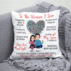 Couple Custom Pillow Hold This And Feel My Love Within Loved You Then Love You Still Personalized Anniversary Gift