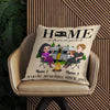 Camping Couple Custom Pillow Home Is Where We Park It Personalized Gift