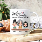 Mother Custom Mug Like Mother Like Daughter As Awesome As Me Personalized Mother's Day Gift