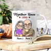 Couple Custom Mug Together Since When We Get To The End Of Our Life Personalized Gift For Her Him