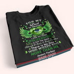 Memorial Custom Shirt I Hide My Tears When I Say Your Name Personalized Gift