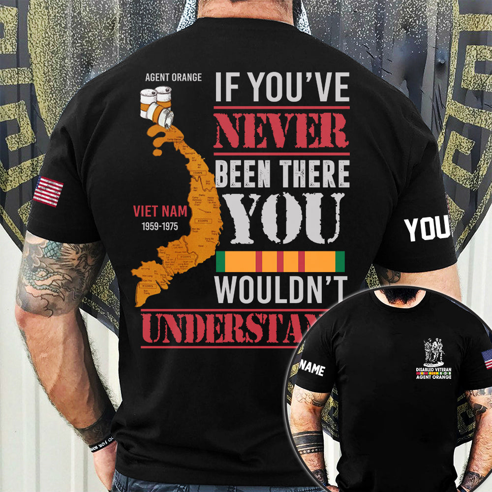 Vietnam Veteran Custom All Over Printed Shirt Agent Orange Personalized Gift