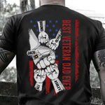 Veteran Custom Shirt Best Veteran Dad Ever Personalized Gift