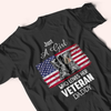 Veteran Custom Shirt Just A Girl Who Loves Her Veteran Daddy Personalized Gift