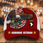 Veteran Custom Division Cap Proudly Served Personalized Gift