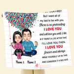 Couple Custom Blanket The Day I Met You I Found The One Whom My Soul Loves Personalized Gift