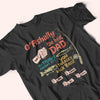 Fishing Custom Shirt O&#39;Fishally The Best Dad No Trout About It Personalized Gift
