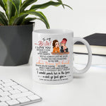 Bestie Custom Mug Thanks For Standing By My Side Personalized Best Friend Gift