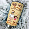 Dad Custom Tumbler Being Your Favorite Child Seems Like Gift Enough But Here&#39;s Personalized Gift For Father