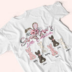 Easter Custom Shirt Grandma's Little Cotton Tails Personalized Gift