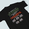 Veteran Custom Shirt Being A Veteran Is An Honor Being A Grandpa Is Priceless Personalized Gift