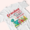 Grandma Custom Shirt Grandma A Little Bit Teacher Parent But Mostly Best Friend Personalized Gift