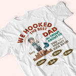 Fishing Custom Shirt We're Hooked The Best Dad No Trout About It Personalized Gift For Father