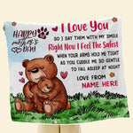 First Mother's Day Right Now I Feel The Safest Mommy Personalized Gift