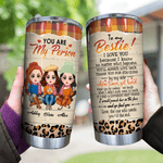 Bestie Custom Tumbler You Are My Person Autumn Fall Vibe Personalized Best Friend Gift